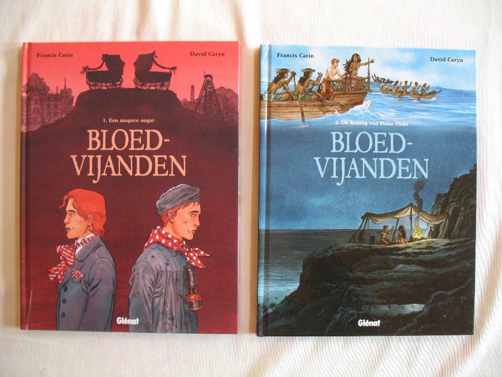 Bloed-vijanden, HC, Complete reeks, Complete serie of reeks, Ophalen of Verzenden, Zo goed als nieuw