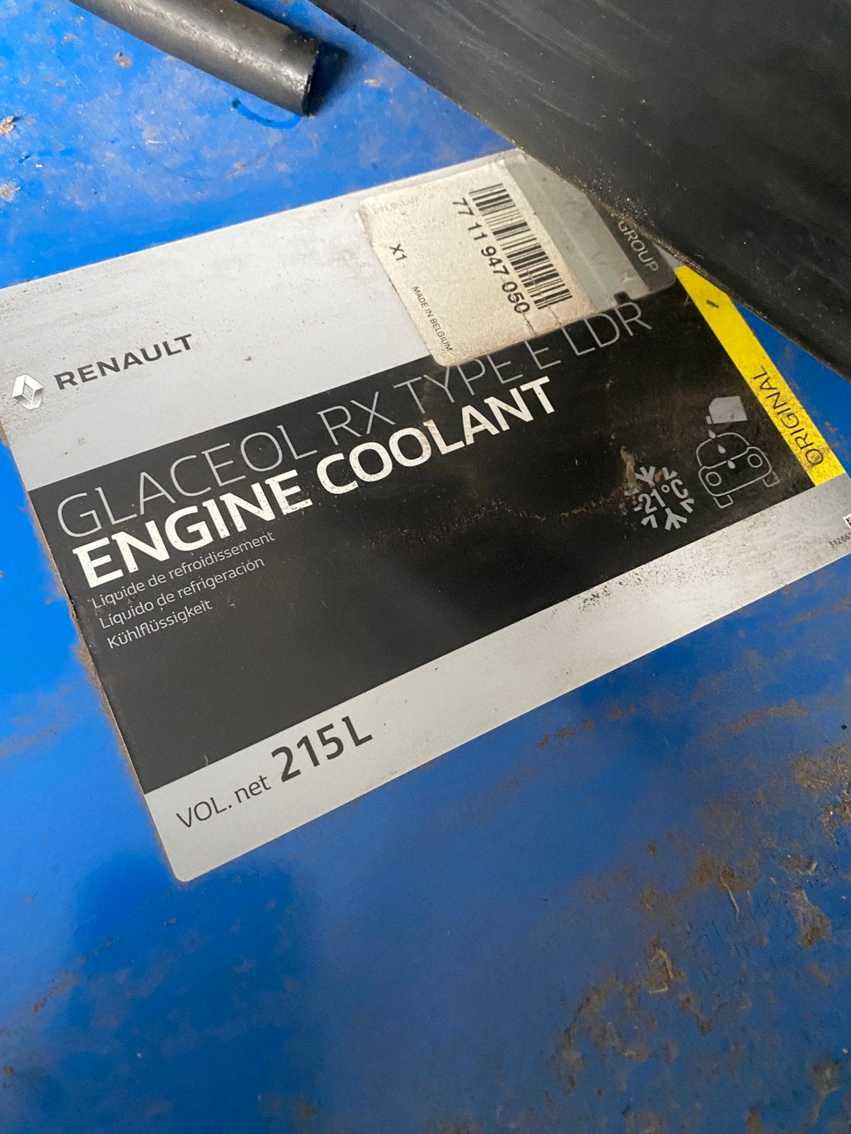 Koelvloeistof renault 215ltr, Ophalen, Nieuw