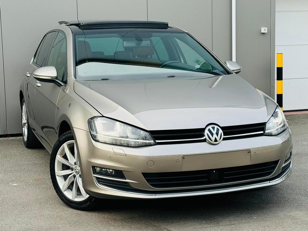 Volkswagen Golf 7 Edition 1.4 TSI 2015 Zeer goed uitgerust, Auto's, Volkswagen, Voorwielaandrijving, Euro 6, 4 cilinders, Beige