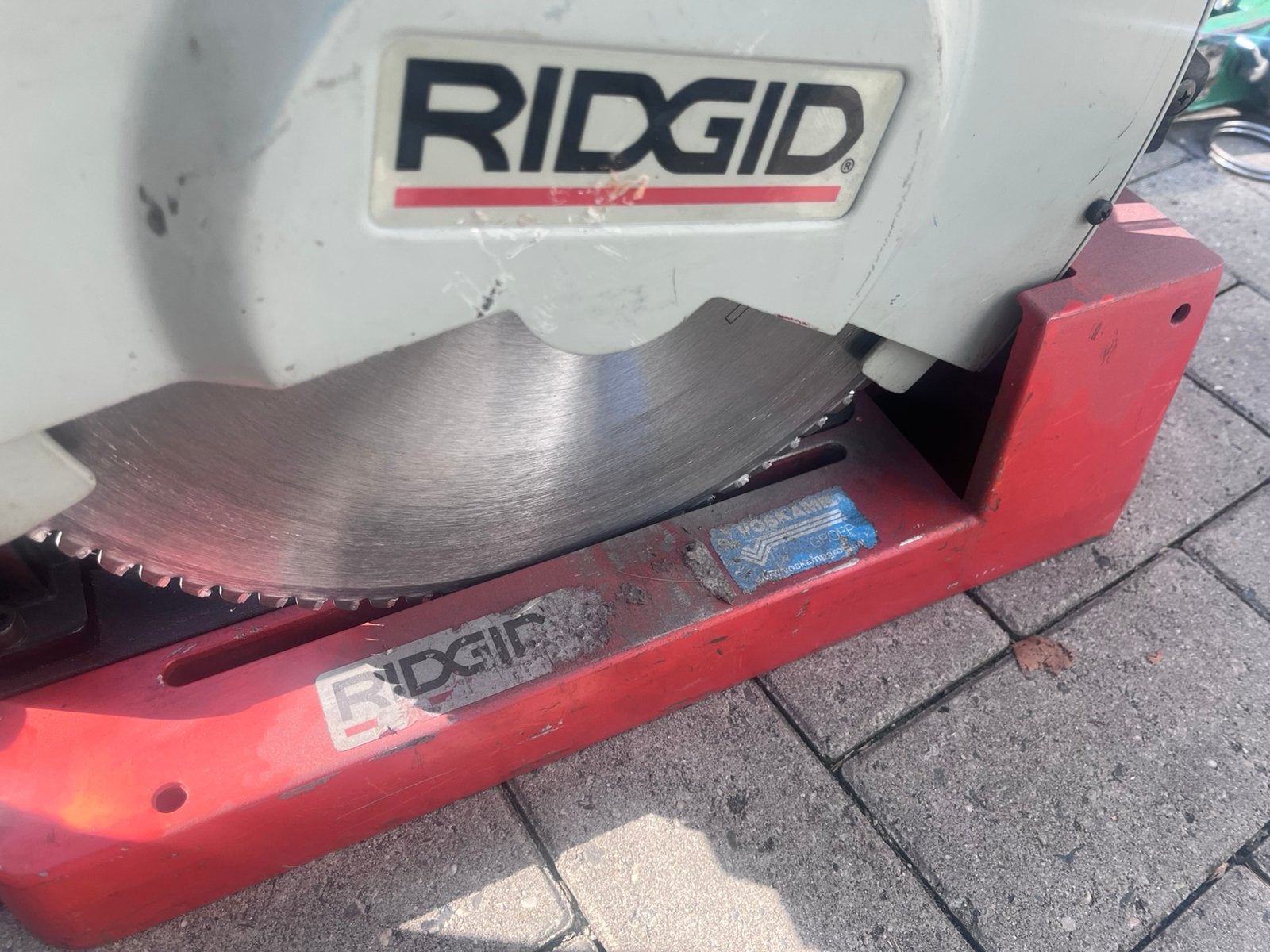Ridgid 590 L, Enlèvement, Comme neuf