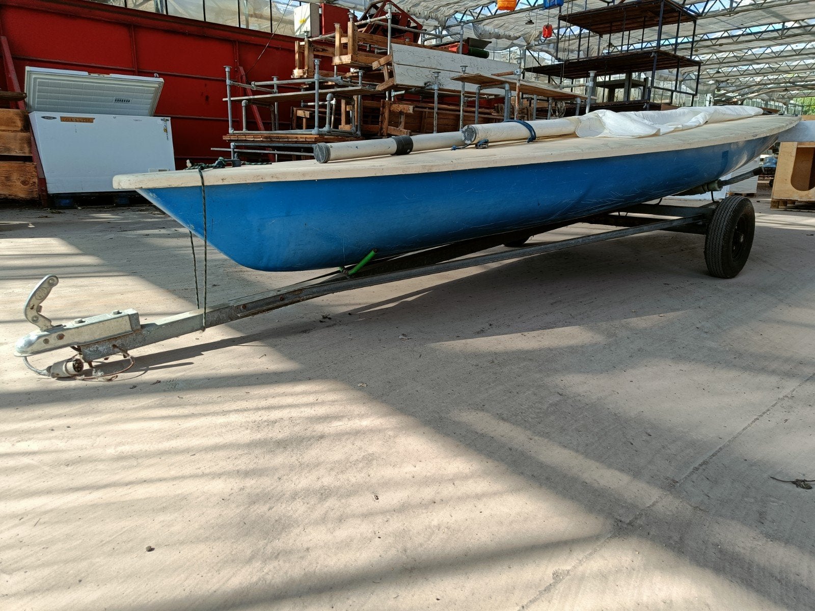 Laser radial, Sports nautiques & Bateaux, Voiles & Accessoires de voile, Enlèvement, Utilisé, Accessoires
