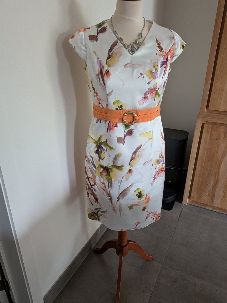 robe de cocktail ou mariage Línea Raffaëlli, Kleding | Dames, Gelegenheidskleding, LINEA RAFFAELLI, Zo goed als nieuw, Ophalen