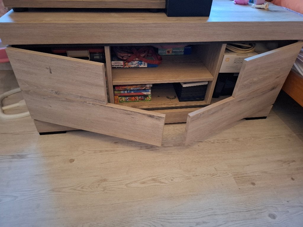 Mooi TV meubel, Huis en Inrichting, Ophalen, 150 tot 200 cm, Zo goed als nieuw, Minder dan 100 cm