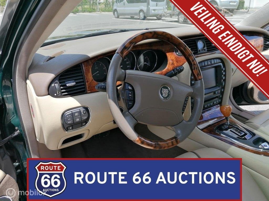 Jaguar XJ 2.7D | 2005 | Route 66 Auctions, Auto's, Gebruikt, Zwart, XJ, Bedrijf
