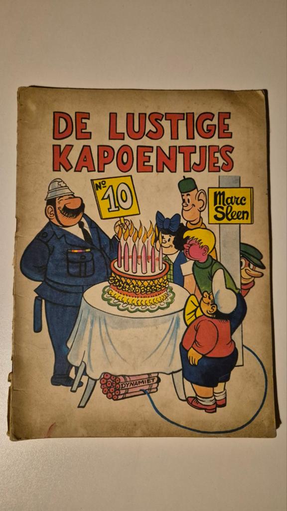 De Lustige Kapoentjes, Marc Sleen nr.10, Boeken, Stripverhalen, Ophalen of Verzenden, Gelezen, Marc Sleen