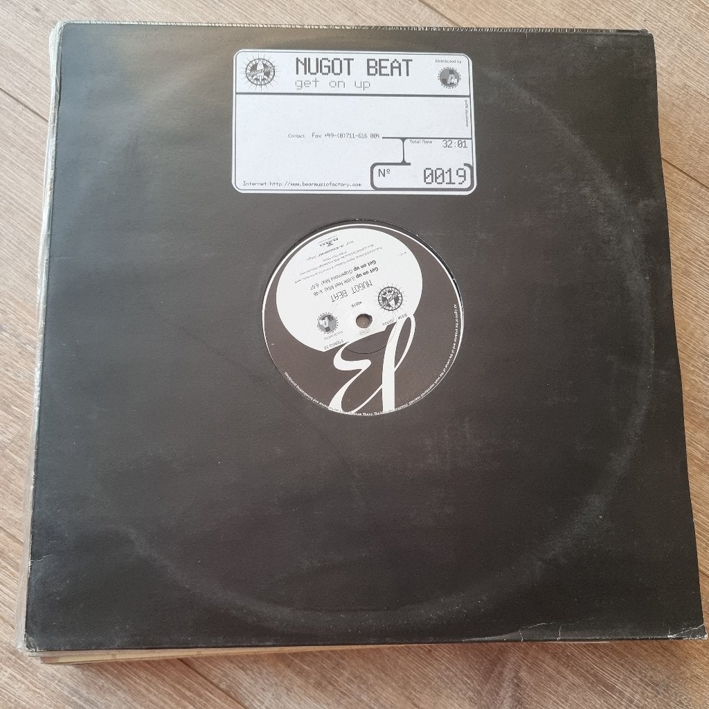 12" Nugot Beat – Get On Up, Ophalen of Verzenden, Gebruikt, 12 inch, Dance en House