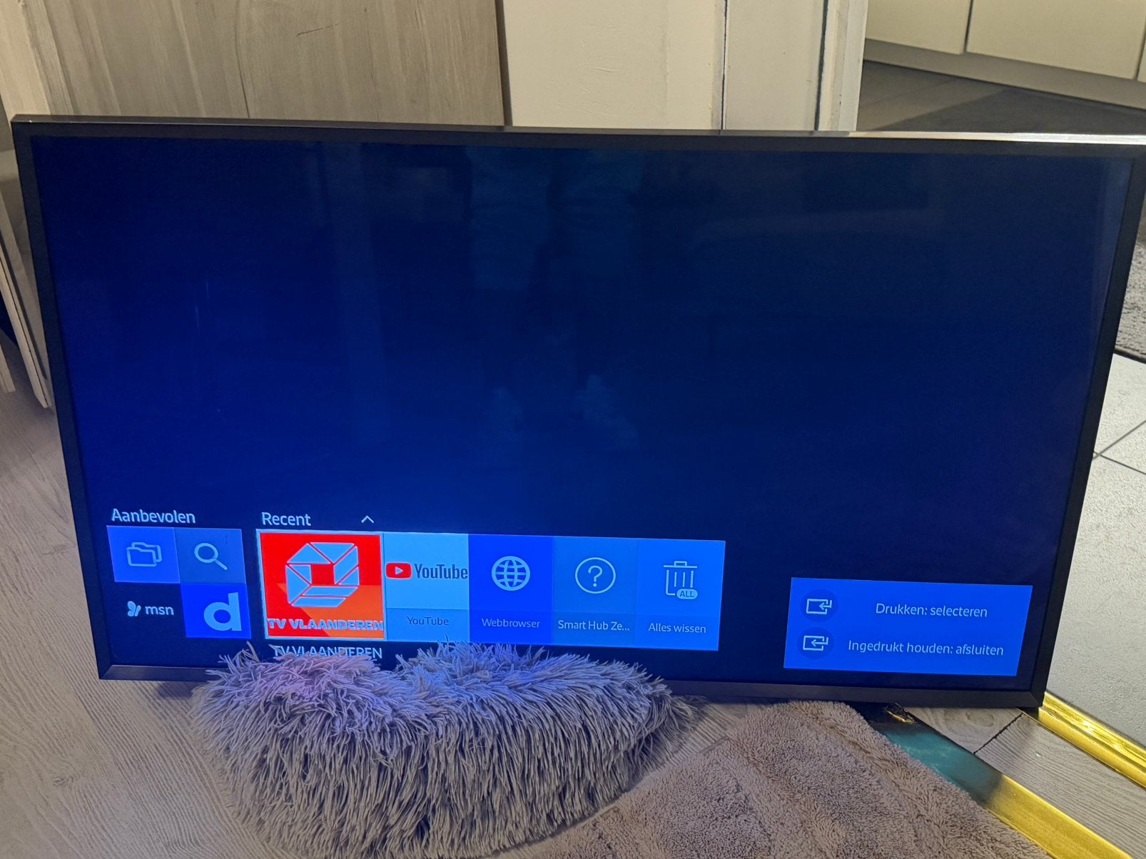 Smart TV van 50 inch te koop van Samsung, Audio, Tv en Foto, Ophalen of Verzenden, Zo goed als nieuw, Samsung, Smart TV