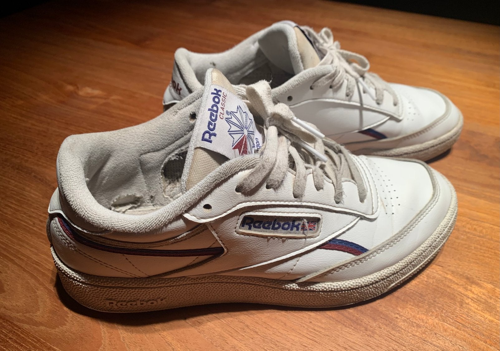 Sneakers Reebok maat 39, Enlèvement, Porté, Blanc, Sneakers et Baskets