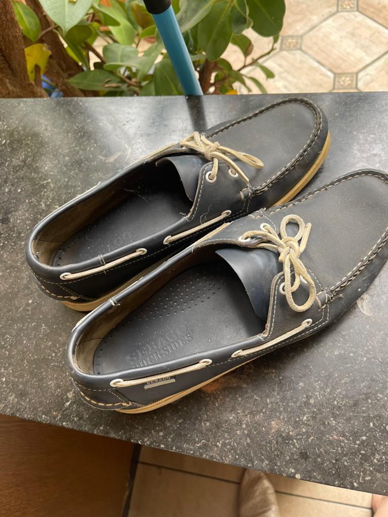 Sebago Docksides Cuir Homme – Taille EUR 48 / US 13, Dieren en Toebehoren, Paarden en Pony's | Hoofdstellen en Tuigage, Ophalen
