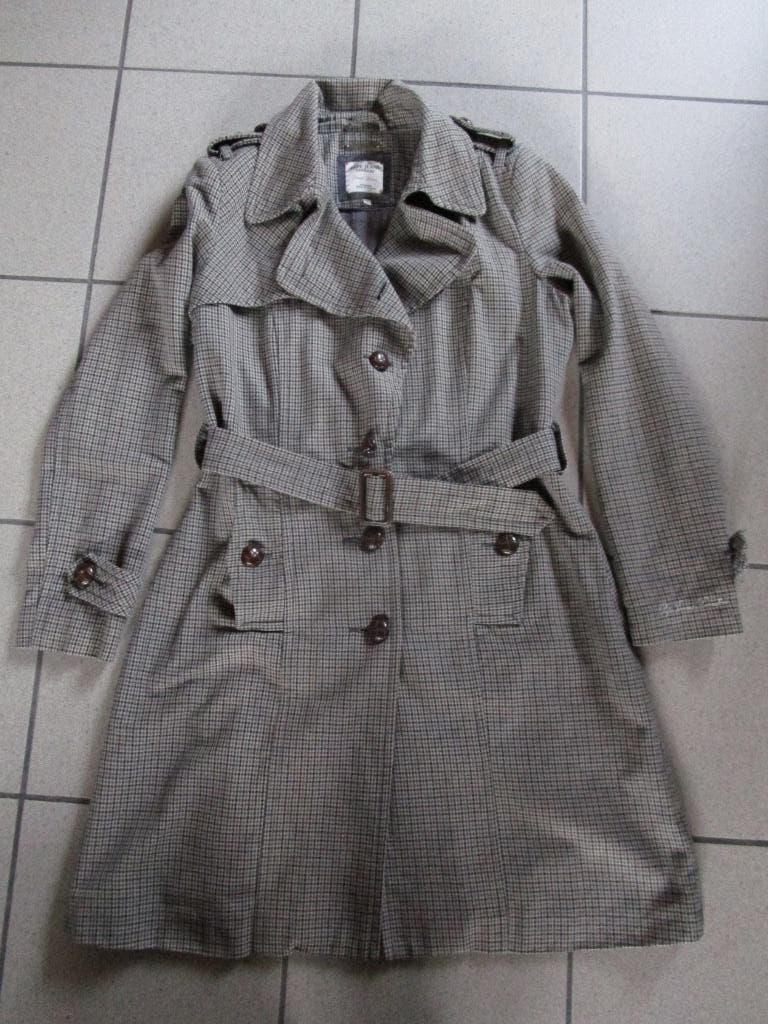 Trenchcoat revers jas PEPE JEANS maat L - OPRUIM, Kleding | Dames, Beige, Maat 42/44 (L), Ophalen of Verzenden, Gedragen