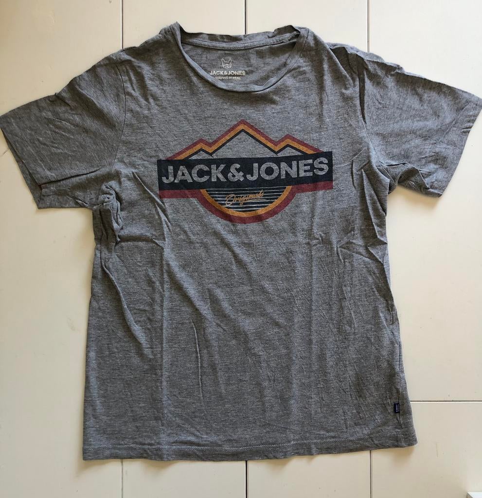 t-shirt Jack & Jones 14 jaar 164, Kinderen en Baby's, Ophalen of Verzenden, Gebruikt, Jongen, Shirt of Longsleeve