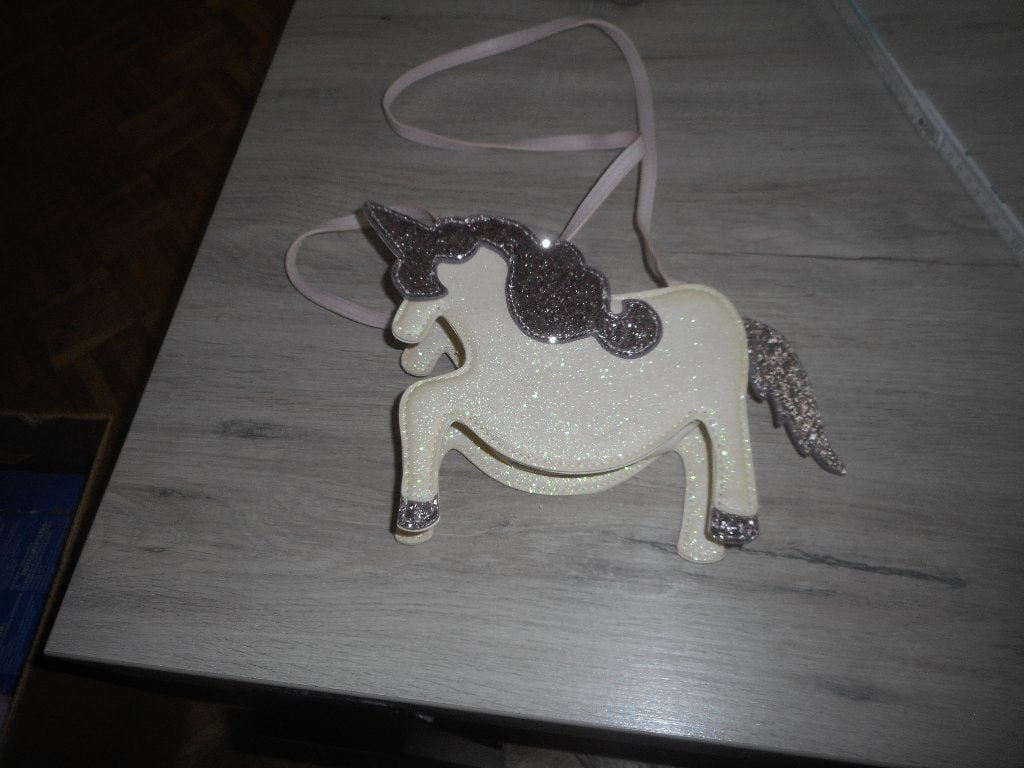 unicorn handtasje, Ophalen of Verzenden, Zo goed als nieuw, Overige typen