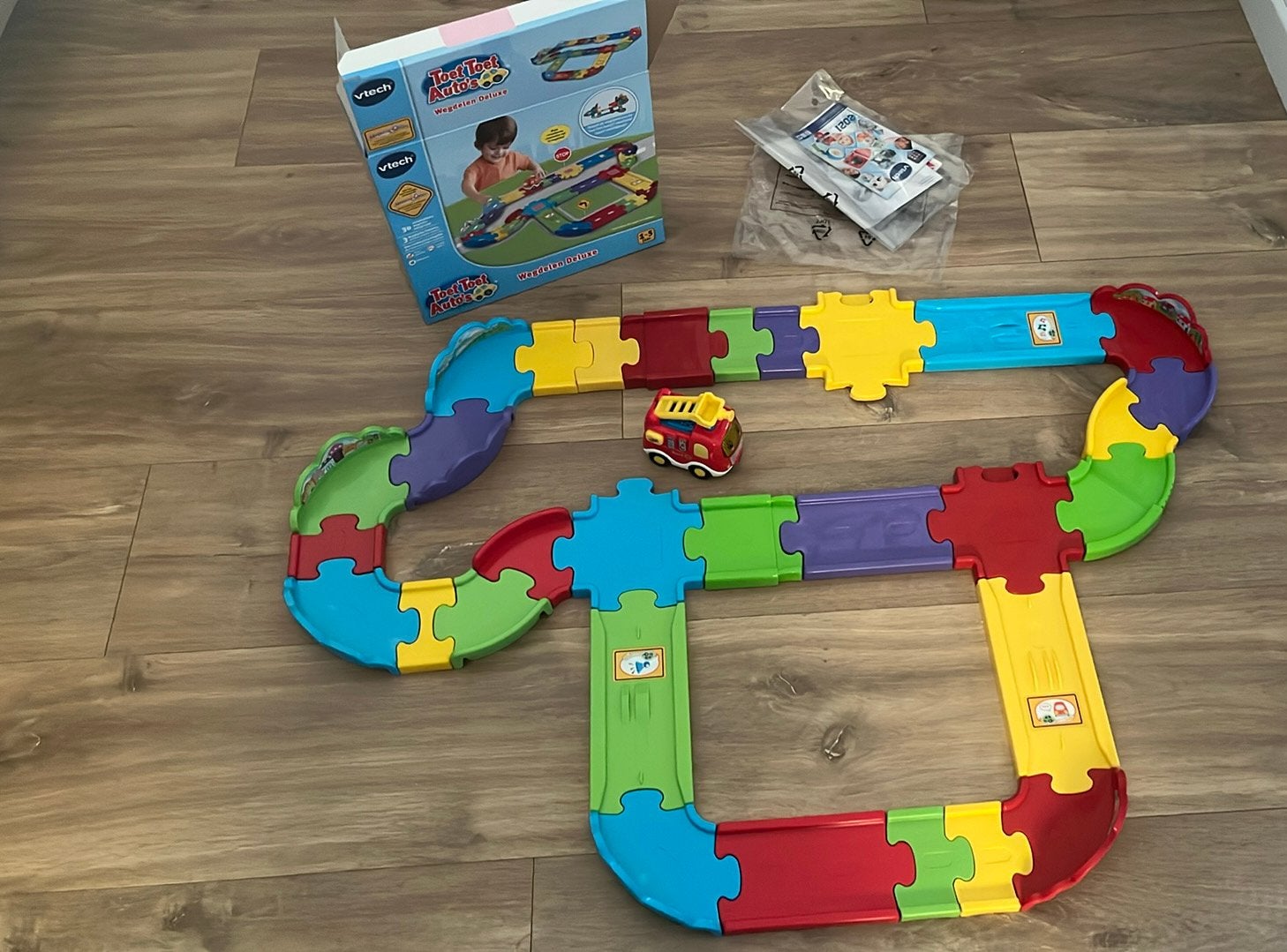 Toet toet auto’s Wegdelen Deluxe, Kinderen en Baby's, Ophalen of Verzenden, Nieuw, 4 tot 6 jaar