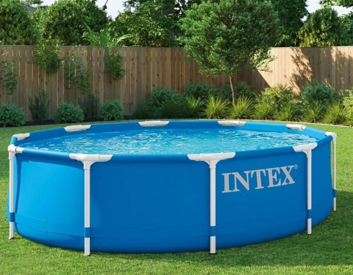 PISCINE INTEX 28202NP Ø3,1 m x H76cm, volume 4,5 m³., Tuin en Terras, Ophalen, Minder dan 80 cm, Rond, 300 cm of meer
