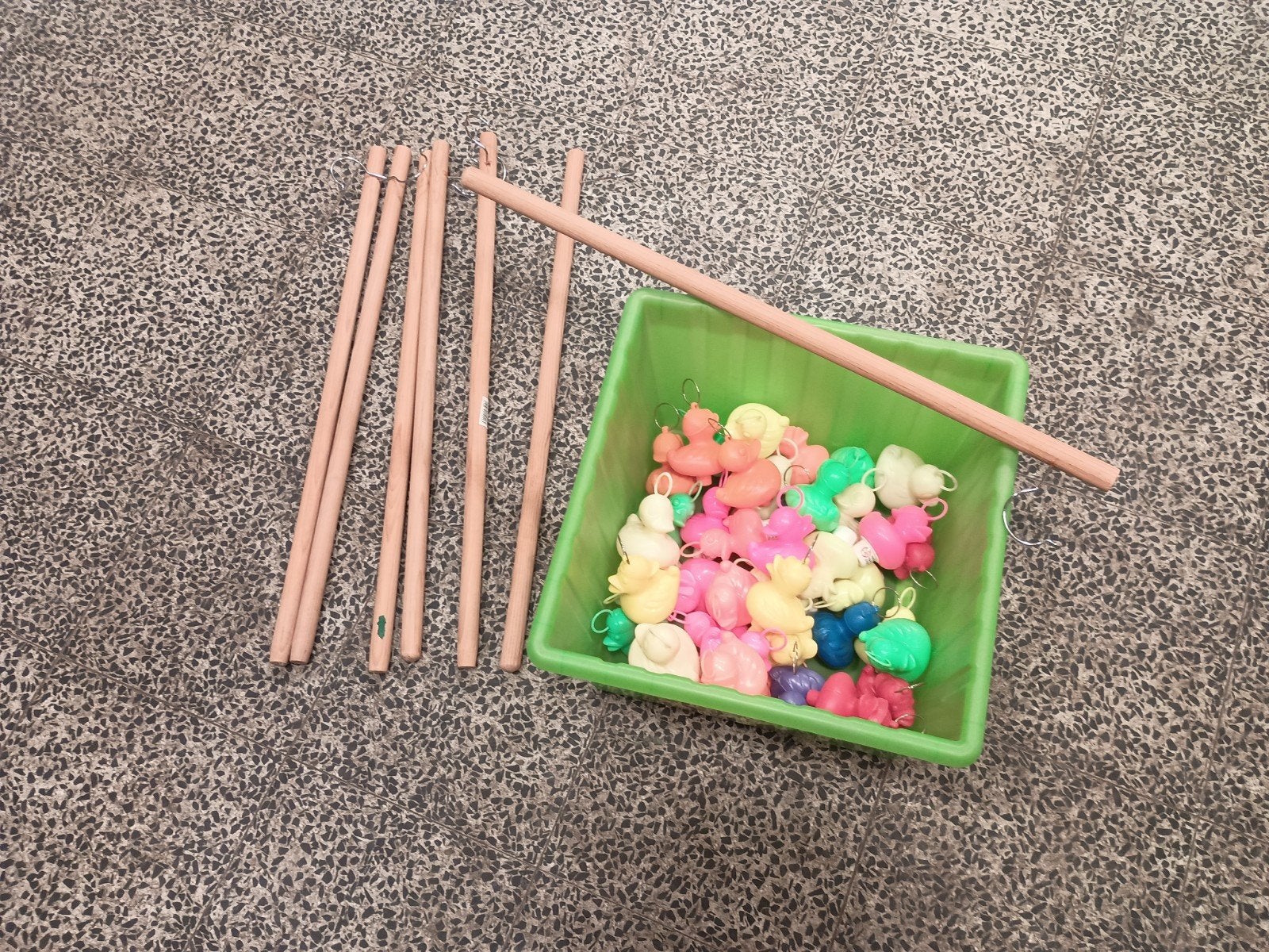 kermiseendjes met hengels - kleuterklas, Kinderen en Baby's, Ophalen