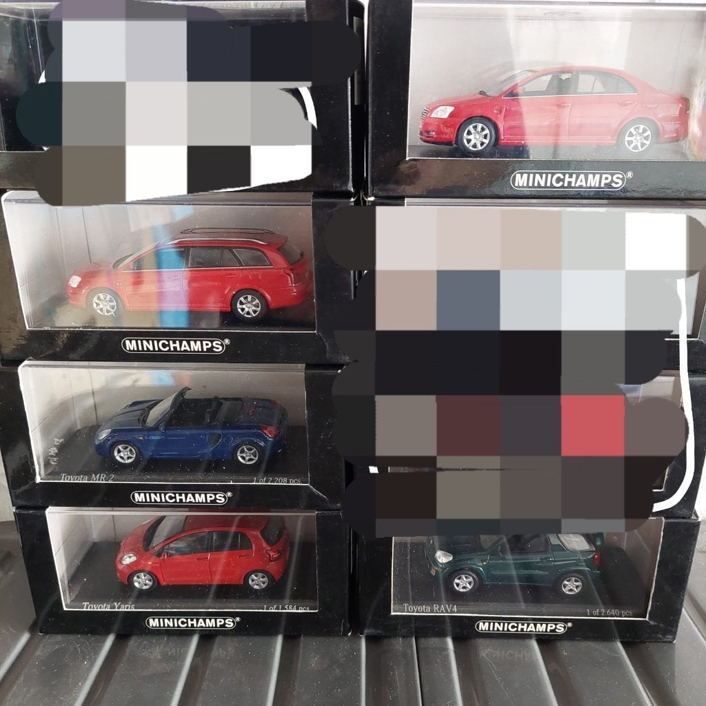 Minichamps Toyota 1/43, Enlèvement ou Envoi, Comme neuf, Voiture, MiniChamps