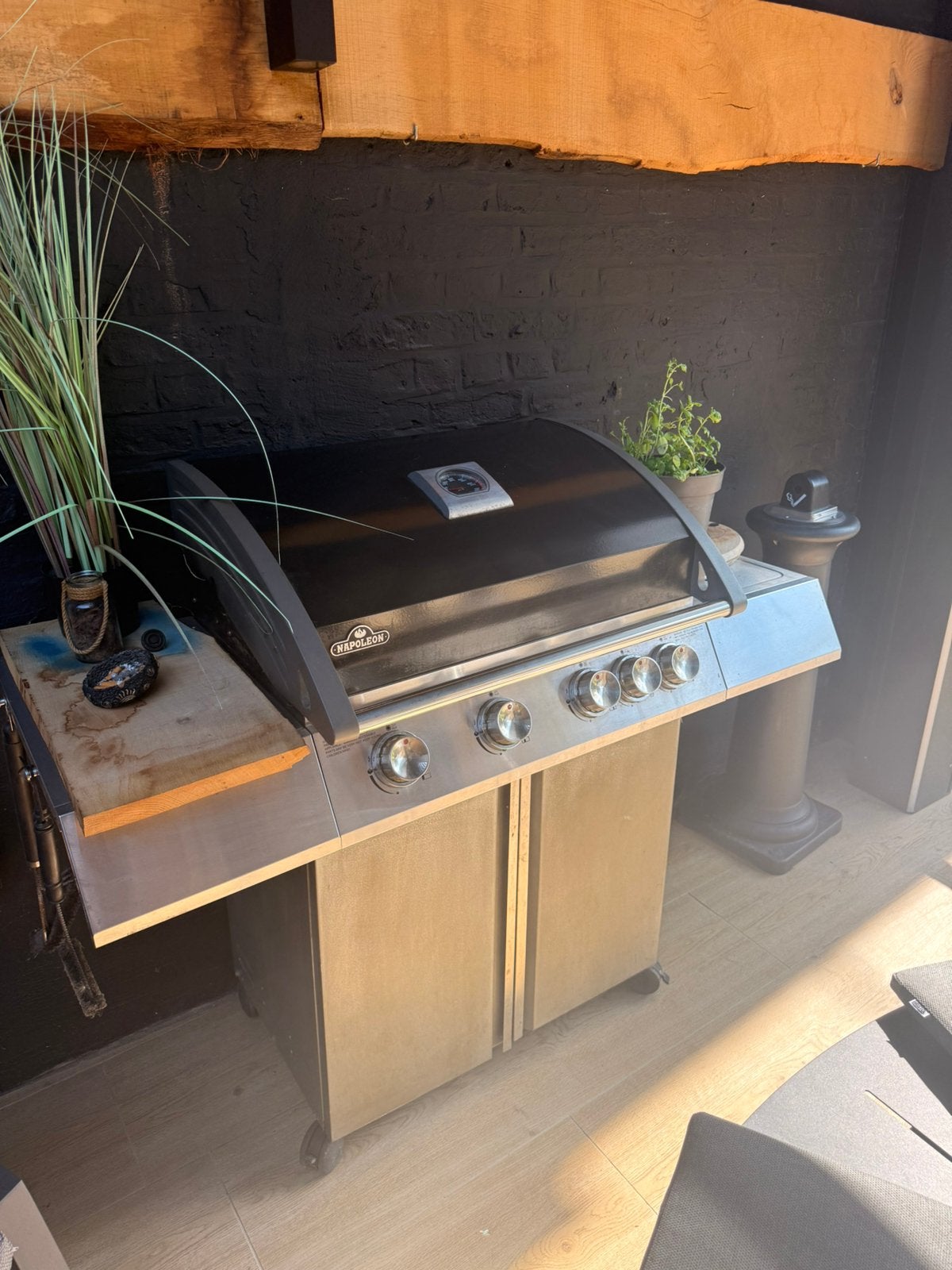 Barbecue au gaz Napoléon dans un état très bon, Ophalen of Verzenden, Zo goed als nieuw