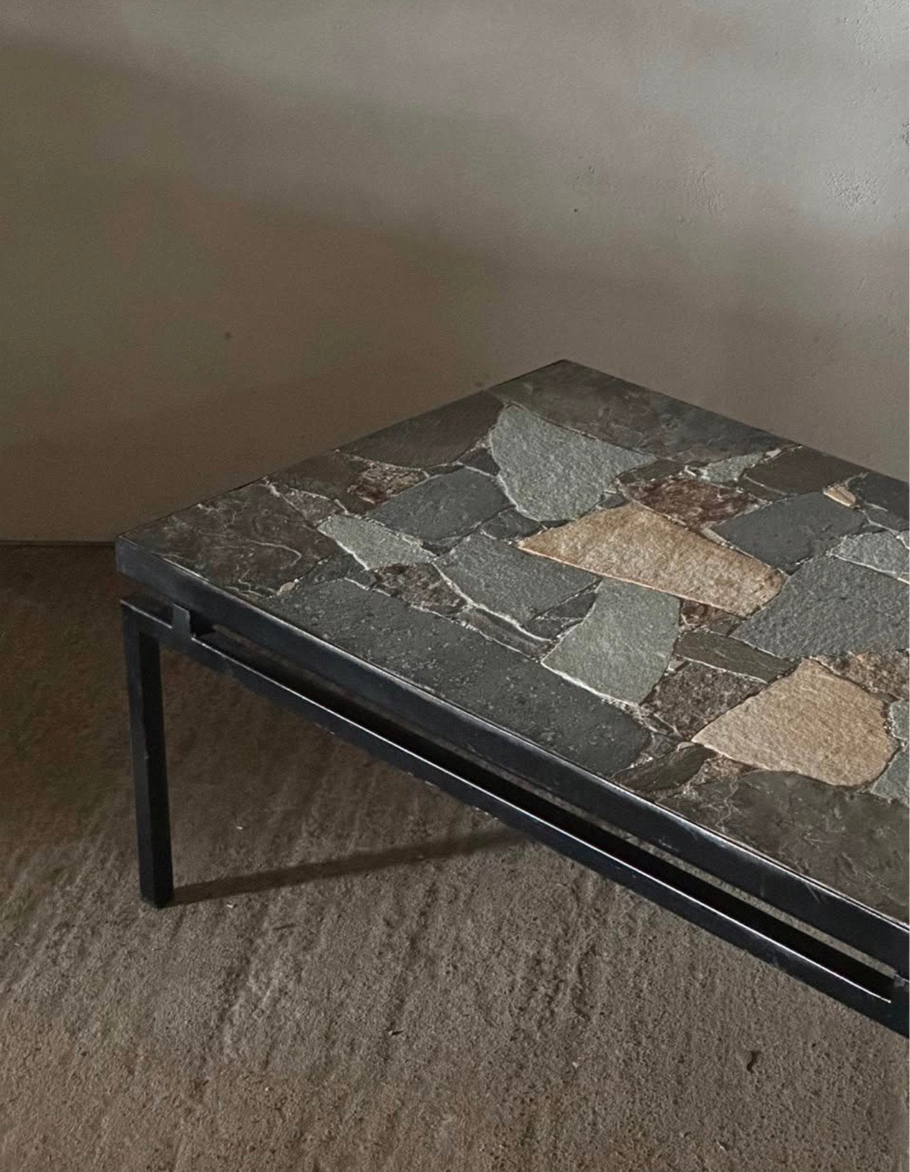 Vintage  coffee table, Ophalen, Overige materialen, 100 tot 150 cm, Zo goed als nieuw