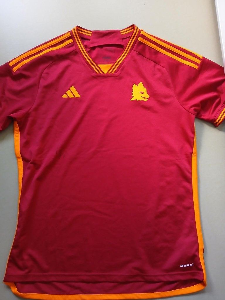 AS Roma gesigneerd shirt, Ophalen of Verzenden, Zo goed als nieuw, Shirt