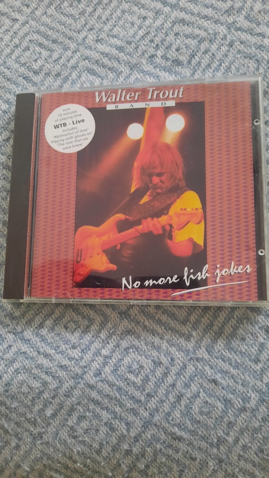 WALTER TROUT BAND Live - No more fish jokes (cd), Cd's en Dvd's, Cd's | Jazz en Blues, Bluesrock, Ophalen of Verzenden, Zo goed als nieuw
