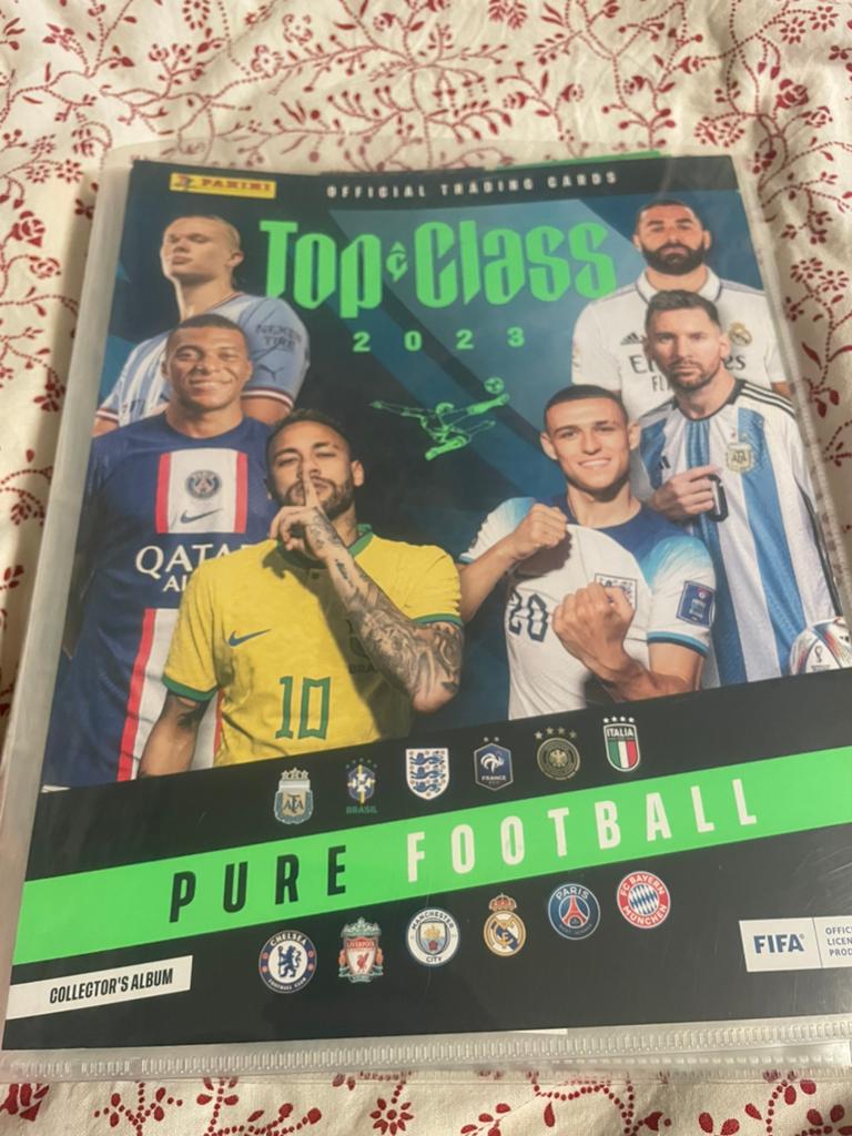Voetbal kaarten Top class 2023, Ophalen, Zo goed als nieuw