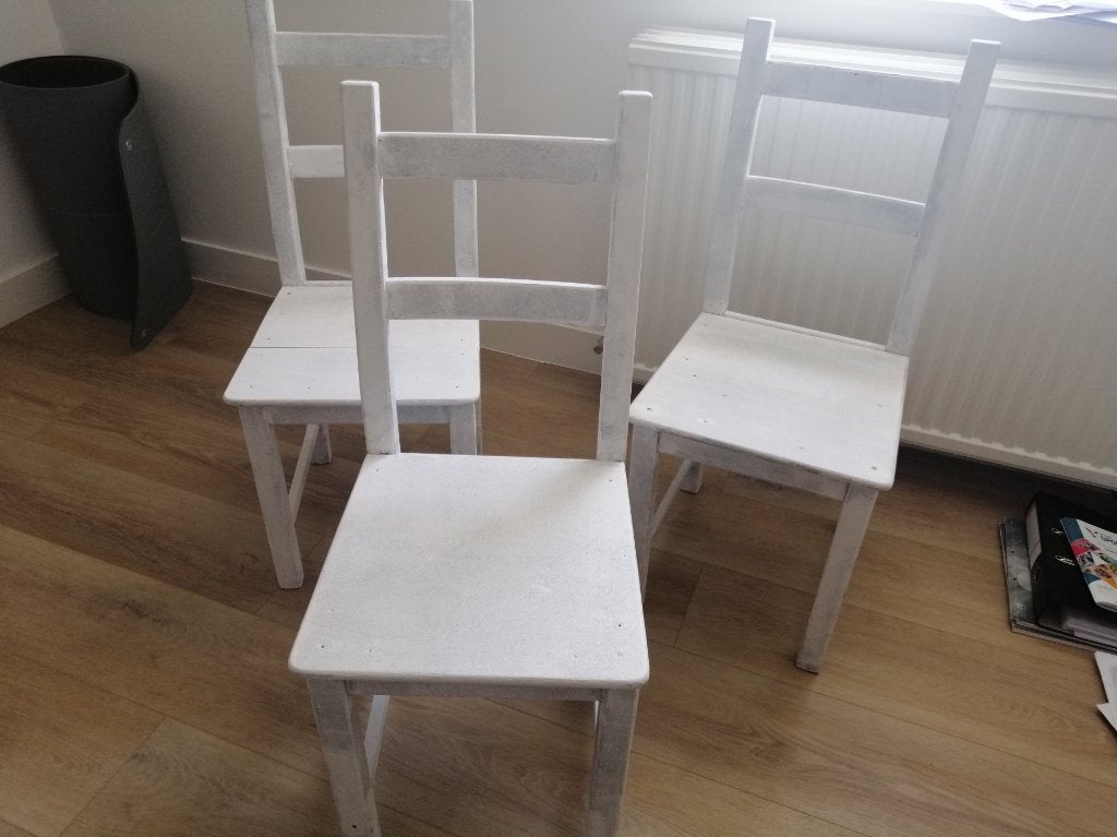 3 Chaises pour 30€, Trois, Enlèvement, Utilisé, Bois