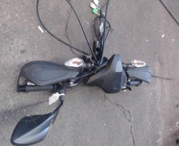 Guidon Sym 50 jet4 RX LP/15539, Vélos & Vélomoteurs, Pièces de cyclomoteur | Scooters, Utilisé, SYM, Enlèvement