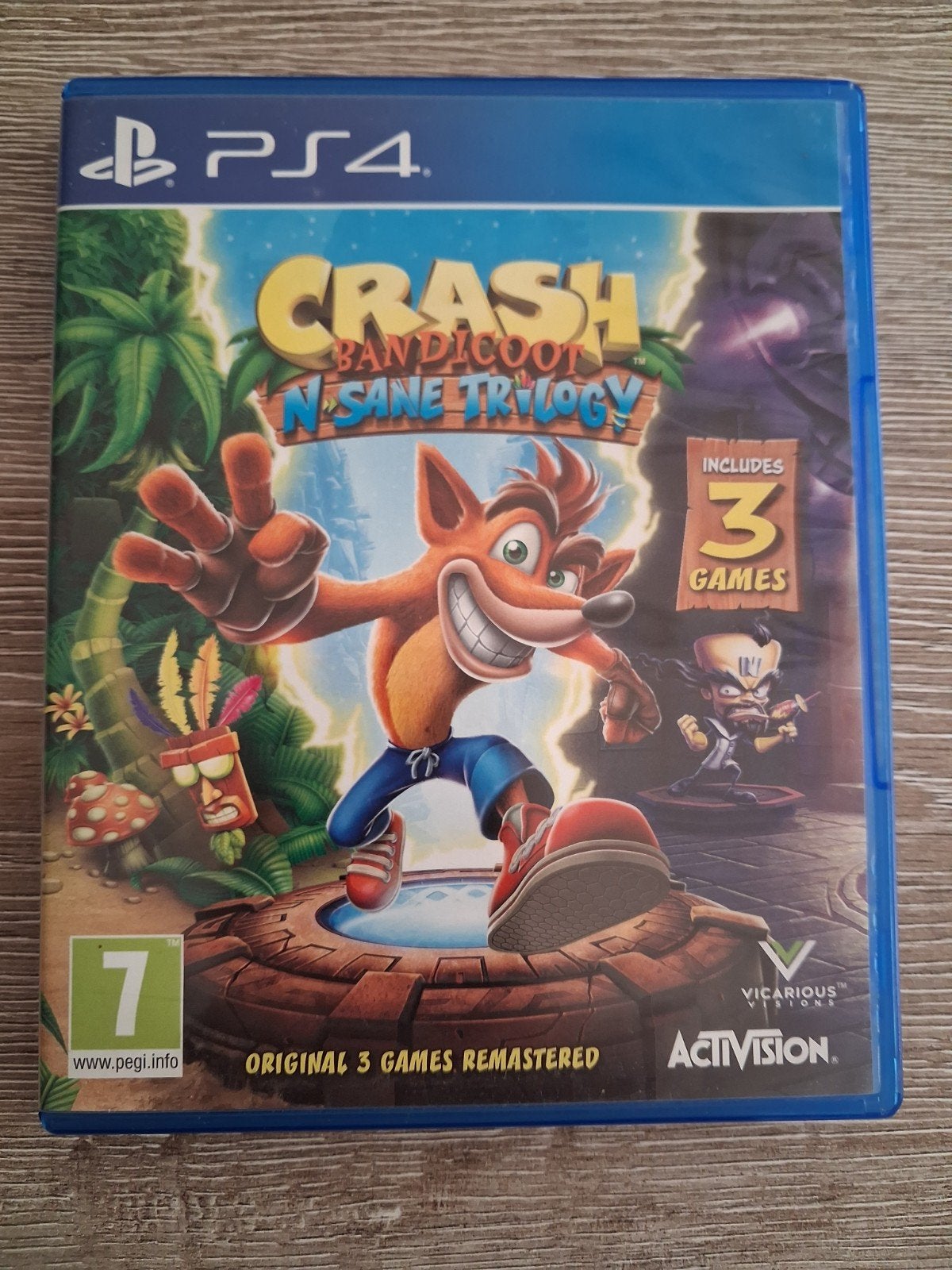 Crash Bandicoot N. Sane Trilogy, PS4, Games en Spelcomputers, Ophalen of Verzenden, Platform, Vanaf 12 jaar