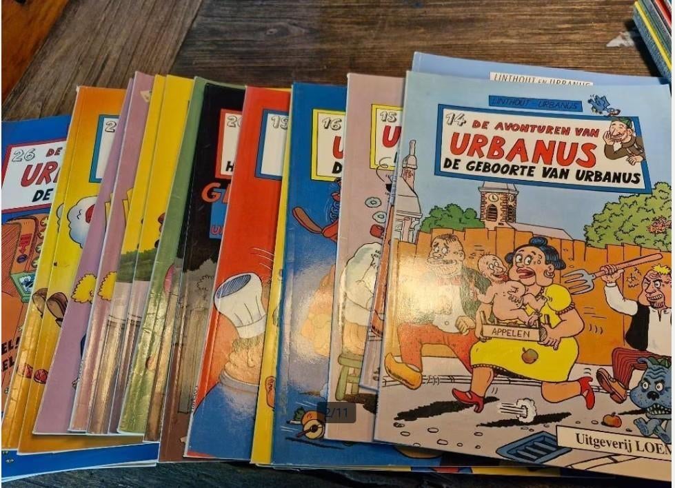 +/- 60 URBANUS STRIPS IN HEEL GOEDE STAAT - KIES à 2€ STRIP, Boeken, Stripverhalen, Meerdere stripboeken, Ophalen of Verzenden