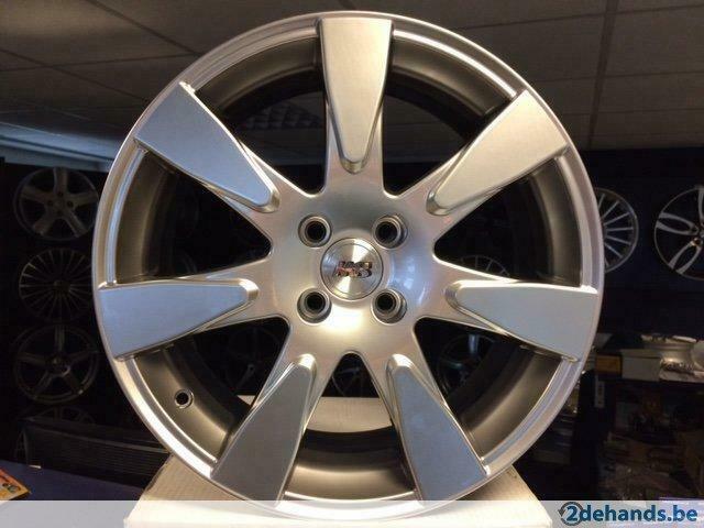 NIEUWE 18 inch 4x100 MS Design aluminium sportvelgenset, Autos : Pièces & Accessoires, Pneus & Jantes, Neuf, Enlèvement ou Envoi