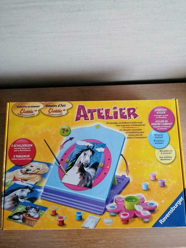 Ravensburger Atelier, schilderen op nummer, Kinderen en Baby's, Speelgoed | Educatief en Creatief, Ophalen of Verzenden, Nieuw