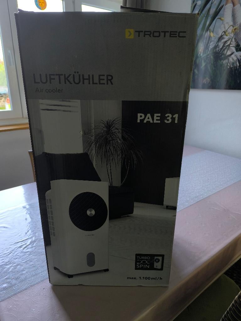 Refroidisseur d' air, Electroménager, Climatiseurs, Comme neuf, Climatiseur mobile, Moins de 60 m³, 3 vitesses ou plus, Ventilation