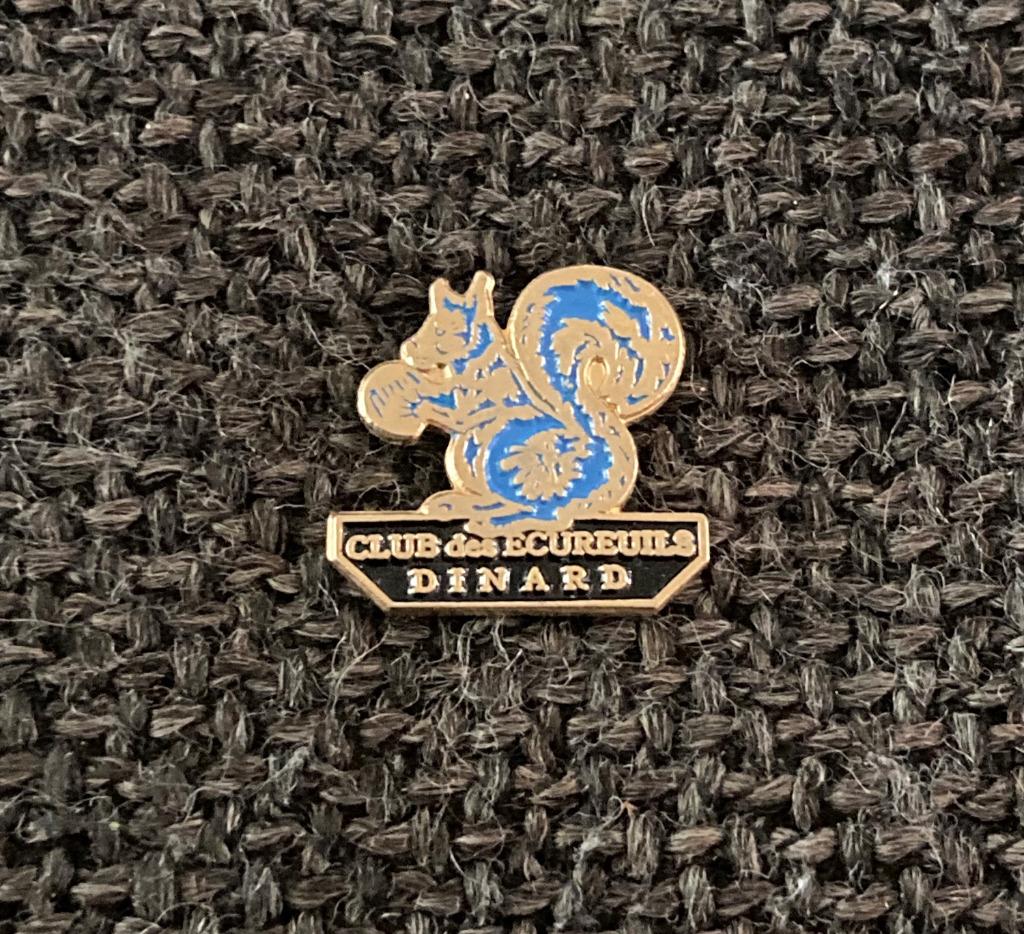 PIN - CLUB DES ECUREUILS - DINARD - ECUREUIL - EEKHOORN, Envoi, Utilisé, Animal et Nature, Insigne ou Pin's