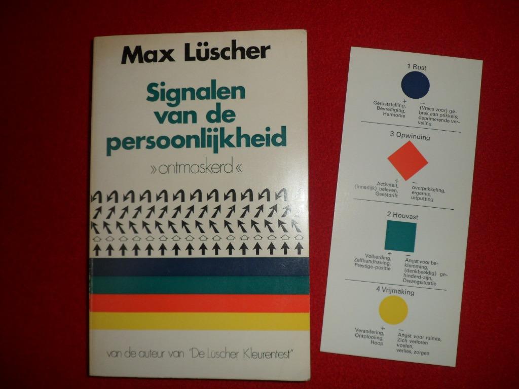 Max Lüscher: Signalen van de persoonlijkheid, Boeken, Ophalen of Verzenden, Gelezen, Max Lüscher