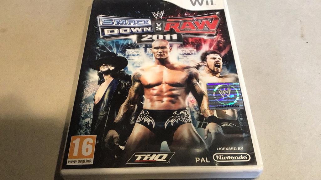 Smack down VS raw(t), Games en Spelcomputers, Games | Nintendo Wii, Ophalen of Verzenden, Gebruikt, Vechten, Vanaf 16 jaar
