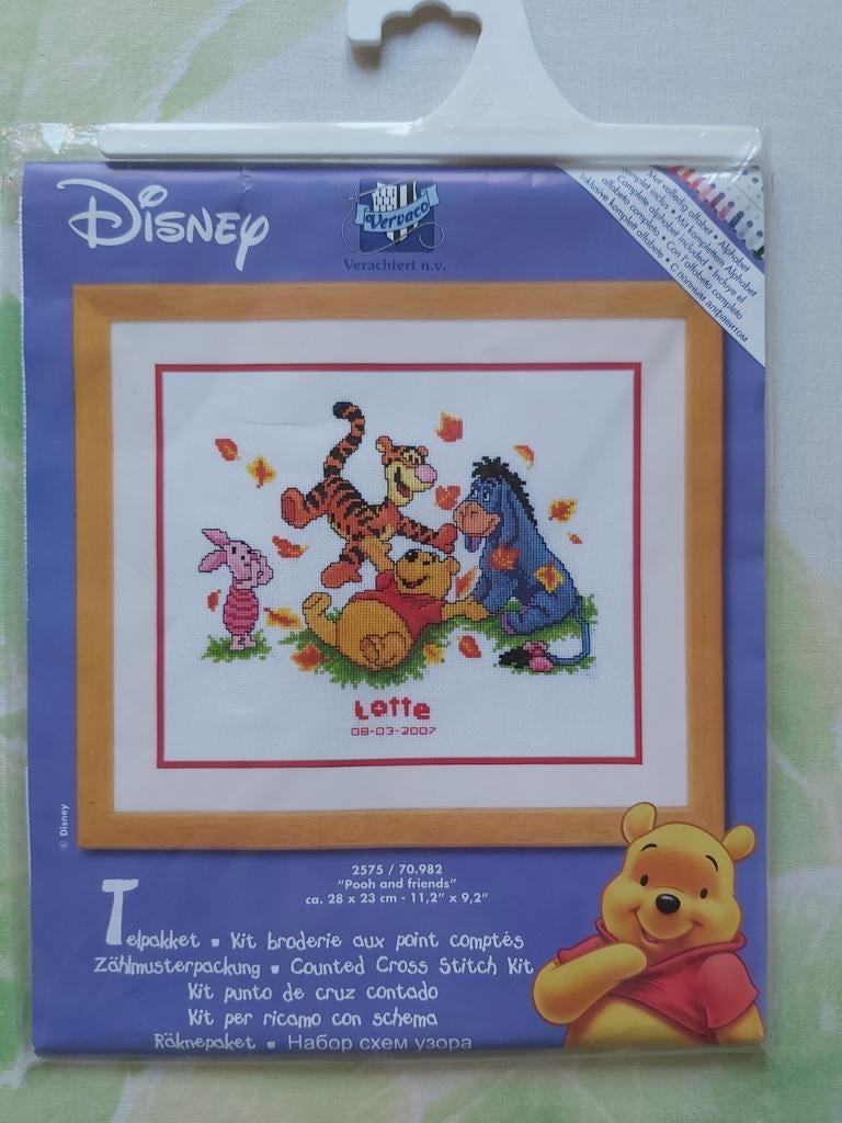 Vervaco - Disney Winnie the Pooh, Ophalen of Verzenden, Nieuw, Patroon