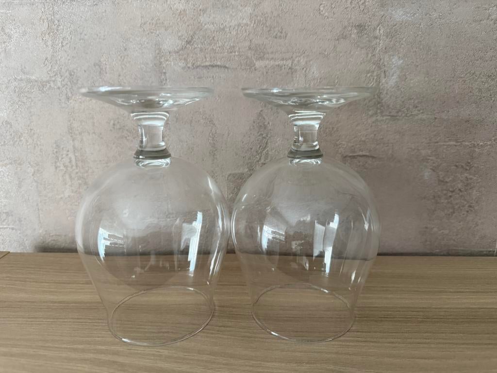Cognacglazen, Ophalen, Zo goed als nieuw