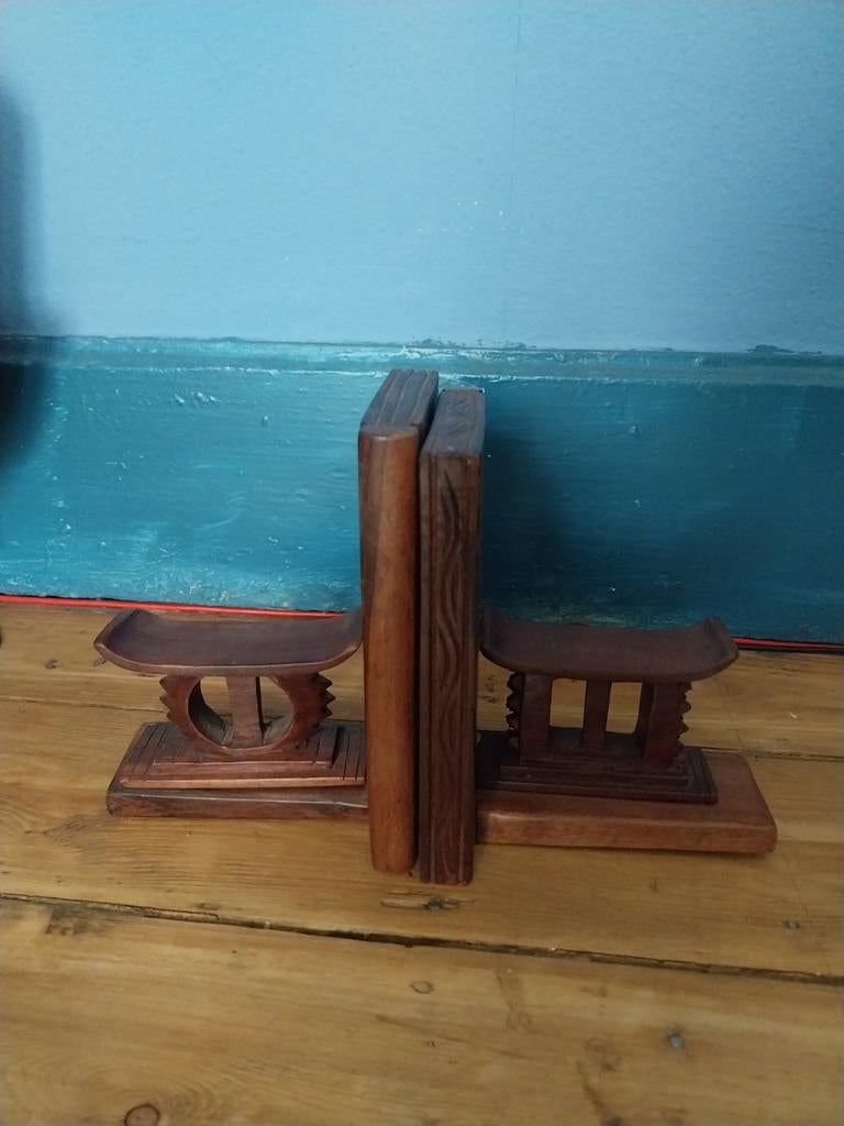 Houten boekensteun Ghana, Nieuw, Ophalen of Verzenden, Ghana, Bart602003@gmail.com