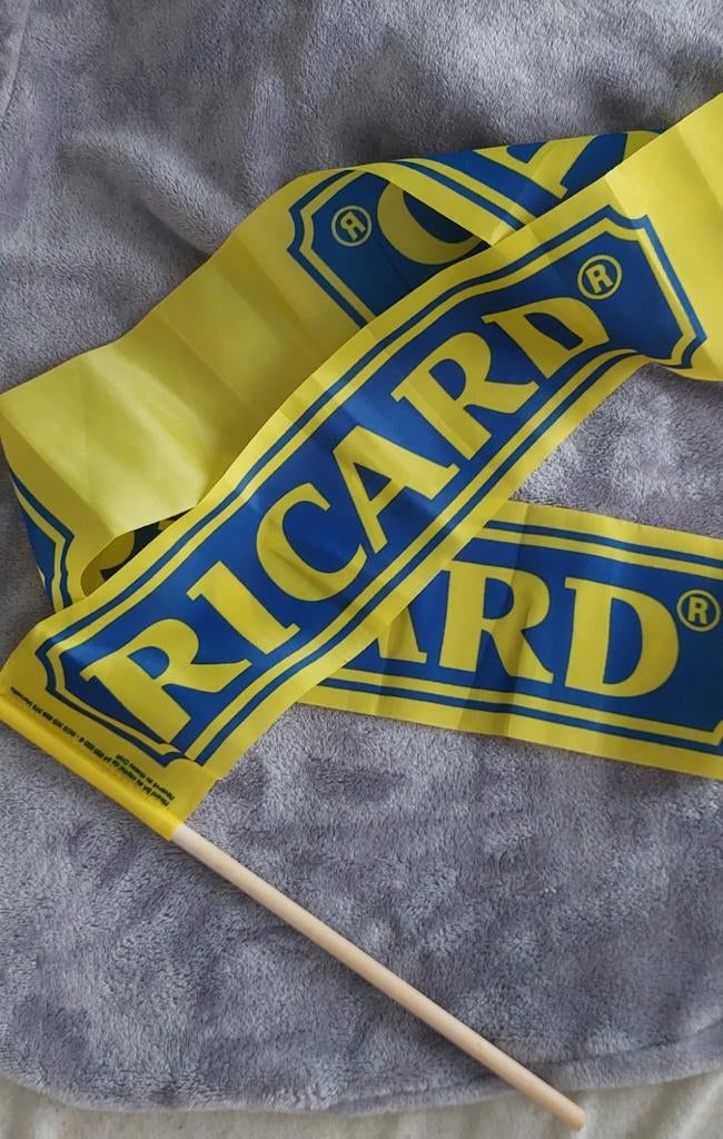 Drapeau banderole ricard, Collections, Enlèvement ou Envoi, Comme neuf
