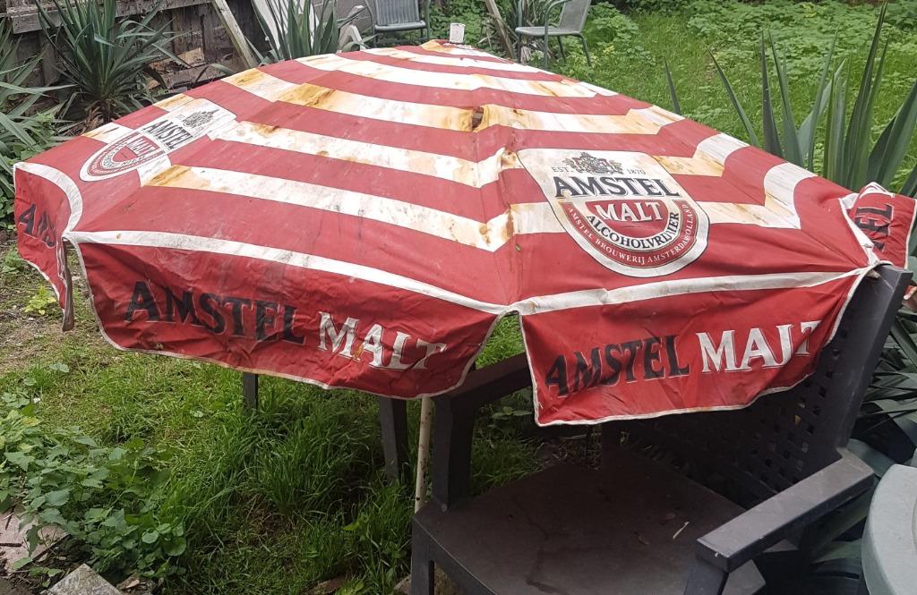 Parasol Amstel Malt, Ophalen of Verzenden, Gebruikt, Overige typen, Amstel