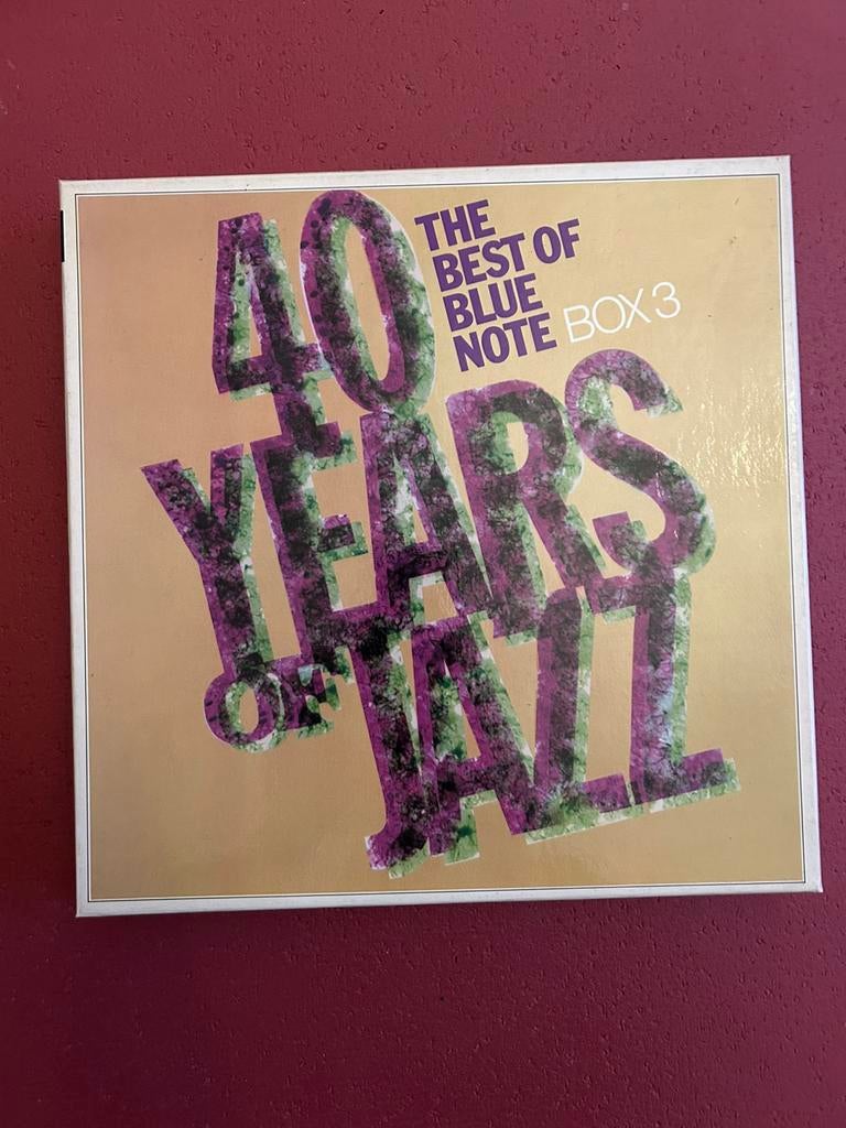 40 Years Of Jazz - The Best Of Blue Note - Box 3, Cd's en Dvd's, Vinyl | Jazz en Blues, Ophalen, Zo goed als nieuw, Jazz