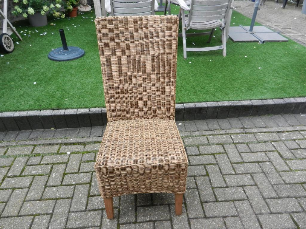 Eetkamerstoelen, Huis en Inrichting, Ophalen, Bruin, Hout, Zo goed als nieuw