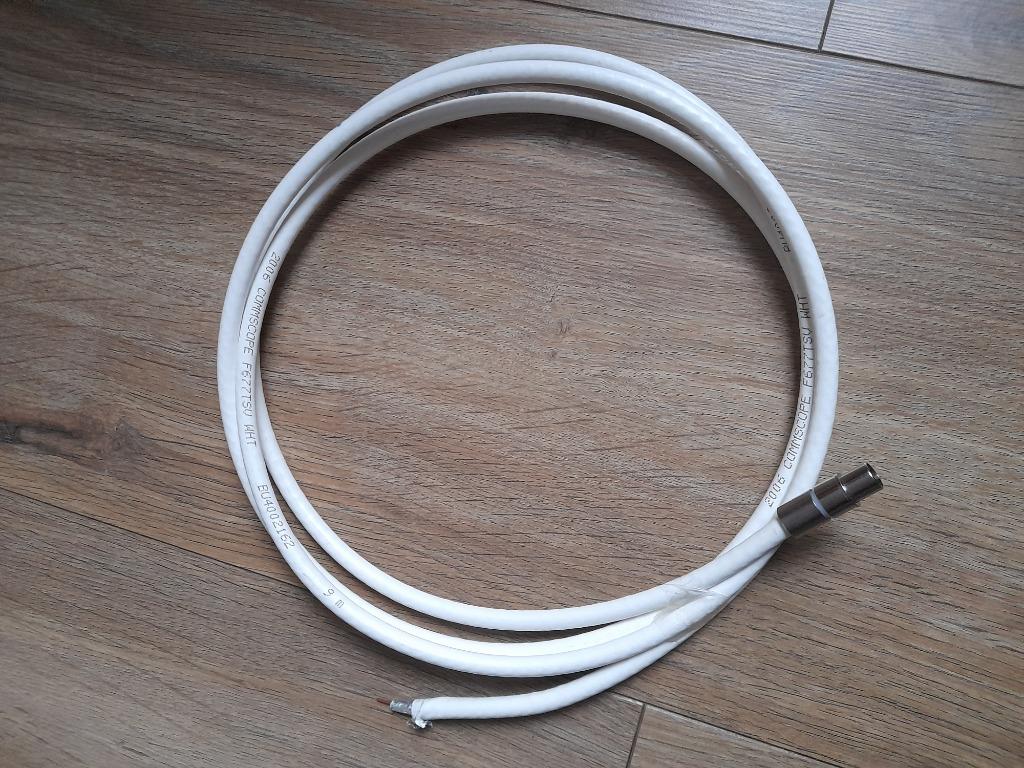 Câble coaxial 3m, avec 1 fiche, Enlèvement ou Envoi, Comme neuf, 2 à 5 mètres, Câble coaxial