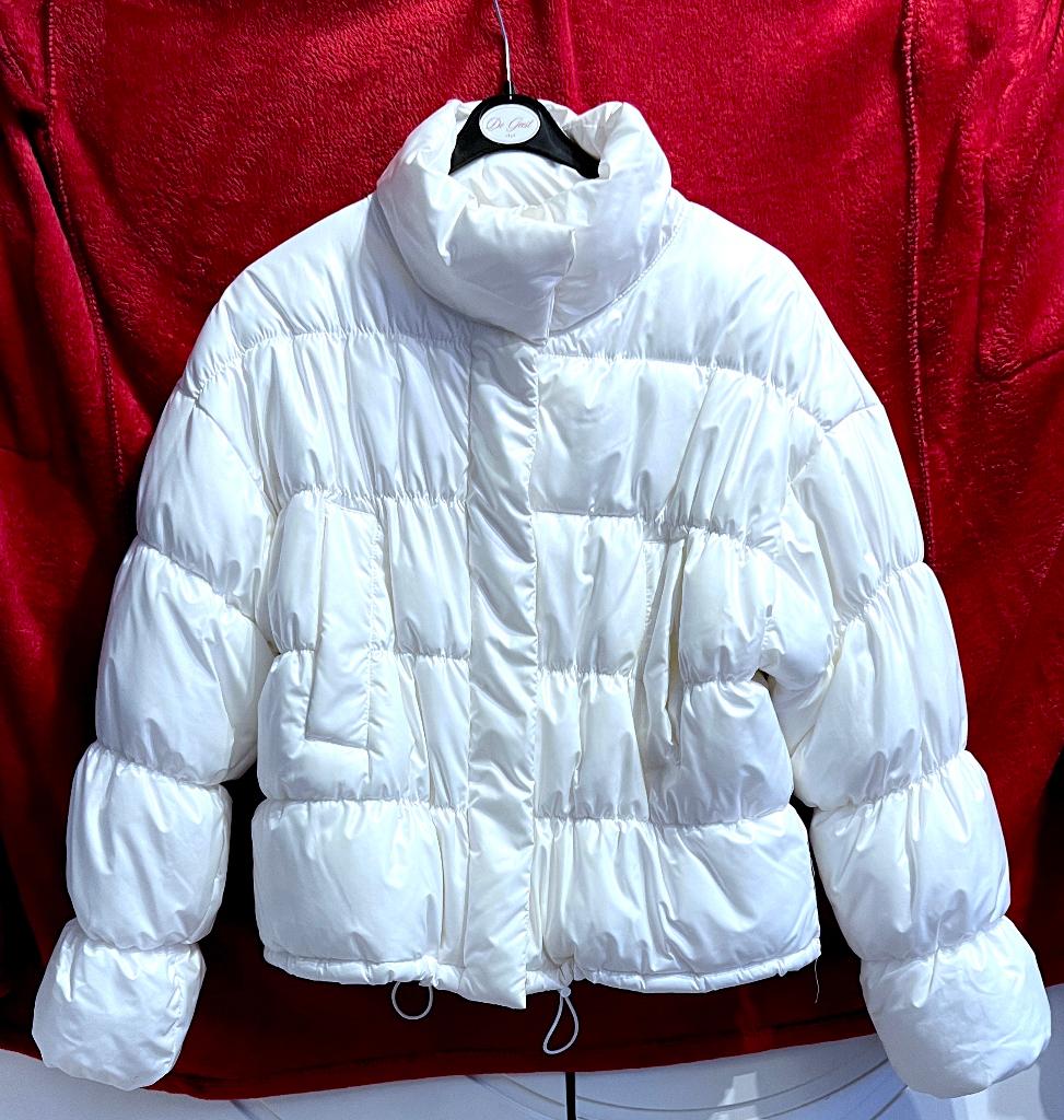 Doudoune Jasje Vrouw "H&M" Divided // Maat S // Staat Nieuw, Kleding | Dames, H&M, Wit, Ophalen of Verzenden, Zo goed als nieuw