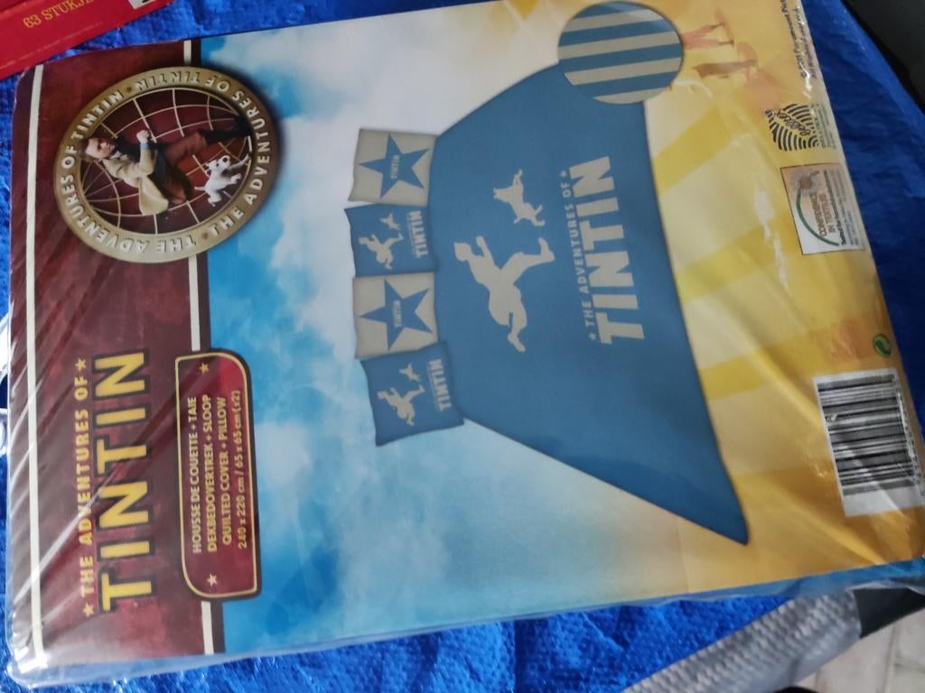Tintin Kuifje bedovertrek, Hobby en Vrije tijd, Gezelschapsspellen | Bordspellen, Ophalen