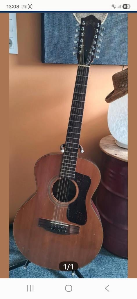 Guitare guild 12 cordes, Enlèvement, 12 cordes