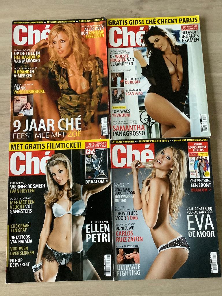 Ché Magazines ( mannenblad ) Jaar 2009, Boeken, Tijdschriften en Kranten, Ophalen of Verzenden, Zo goed als nieuw, Overige typen