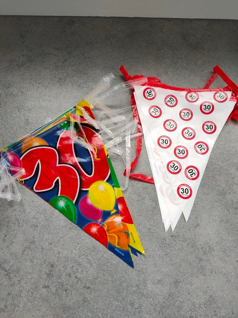 Decoratie 30e verjaardag, Ophalen of Verzenden, Zo goed als nieuw, Versiering