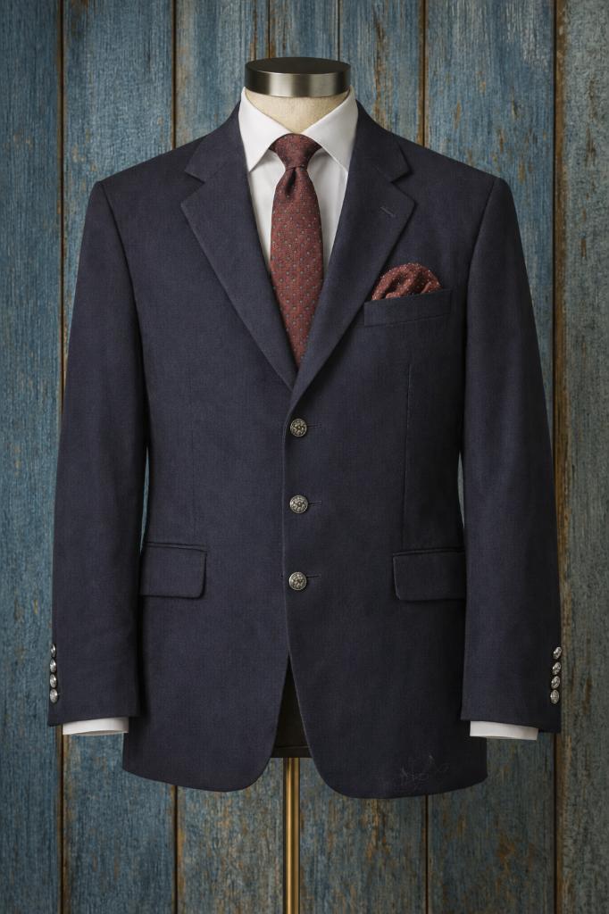 Van Gils herenblazer maat 48, Kleding | Heren, Kostuums en vesten, Gedragen, Maat 48/50 (M), Grijs, Ophalen of Verzenden