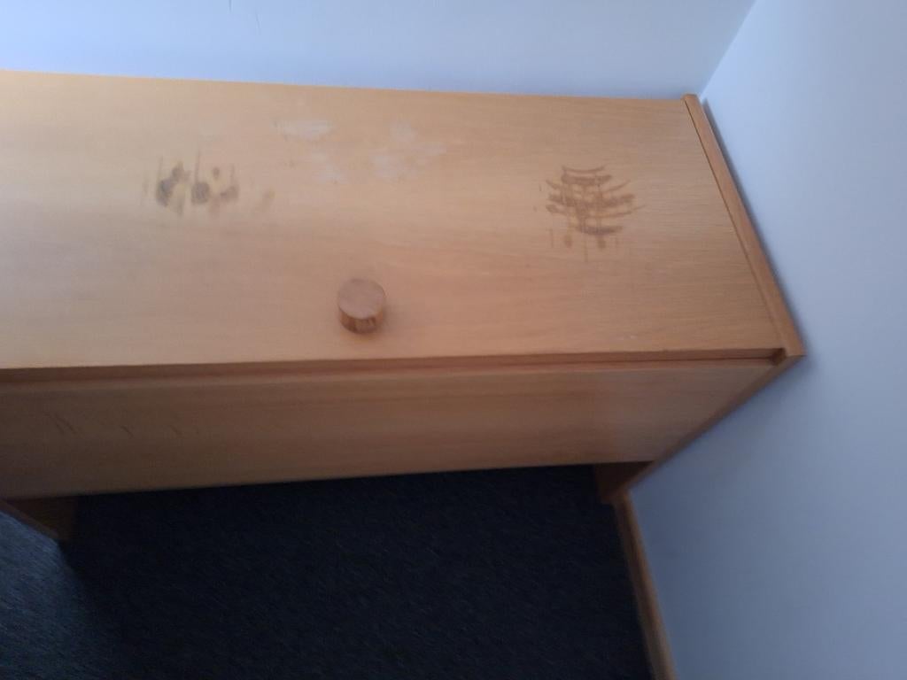 Stevige houten opbergbox, Ophalen, Gebruikt
